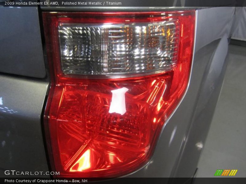 Polished Metal Metallic / Titanium 2009 Honda Element EX AWD