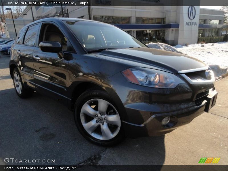 Grigio Metallic / Taupe 2009 Acura RDX SH-AWD