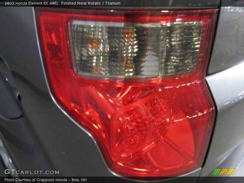 Polished Metal Metallic / Titanium 2009 Honda Element EX AWD