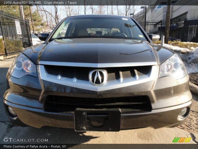 Grigio Metallic / Taupe 2009 Acura RDX SH-AWD