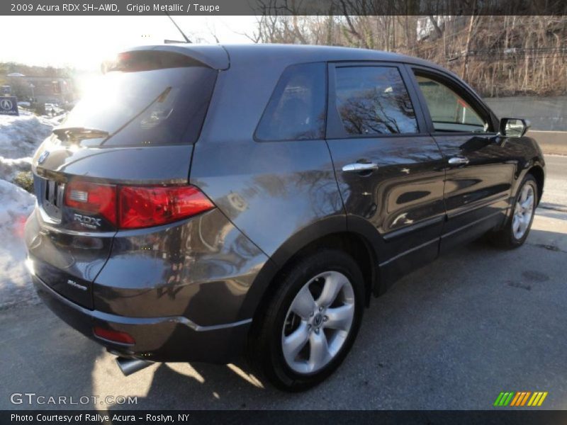 Grigio Metallic / Taupe 2009 Acura RDX SH-AWD