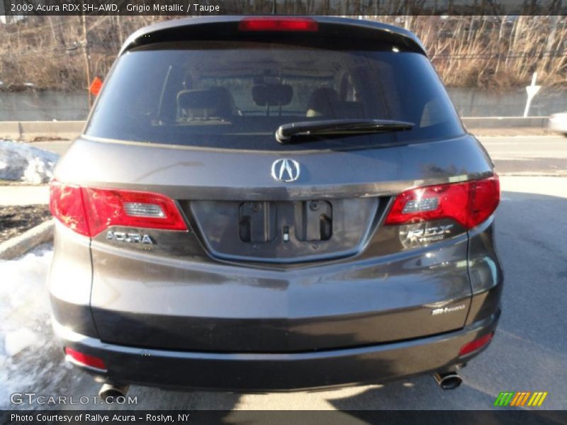 Grigio Metallic / Taupe 2009 Acura RDX SH-AWD