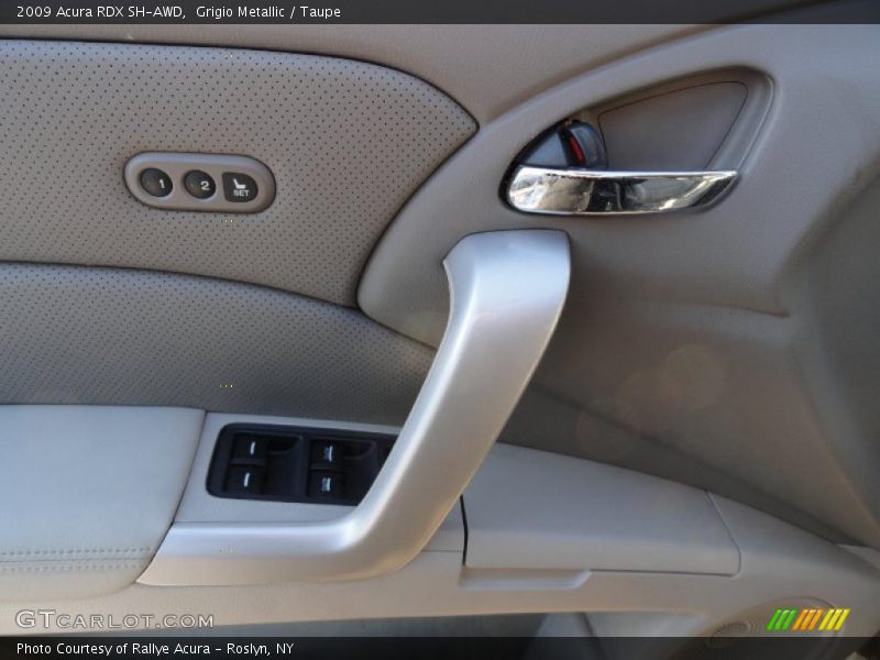 Grigio Metallic / Taupe 2009 Acura RDX SH-AWD