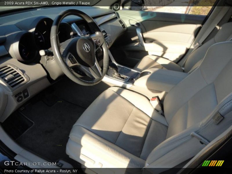 Grigio Metallic / Taupe 2009 Acura RDX SH-AWD