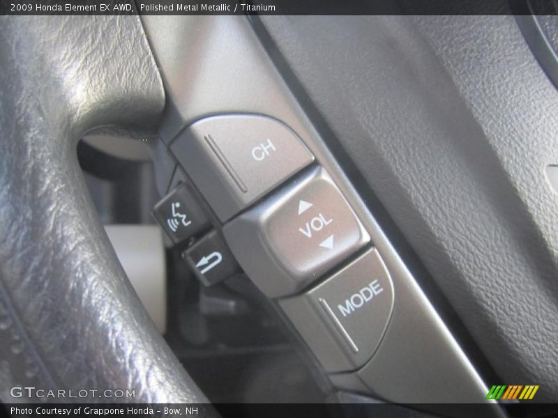 Controls of 2009 Element EX AWD