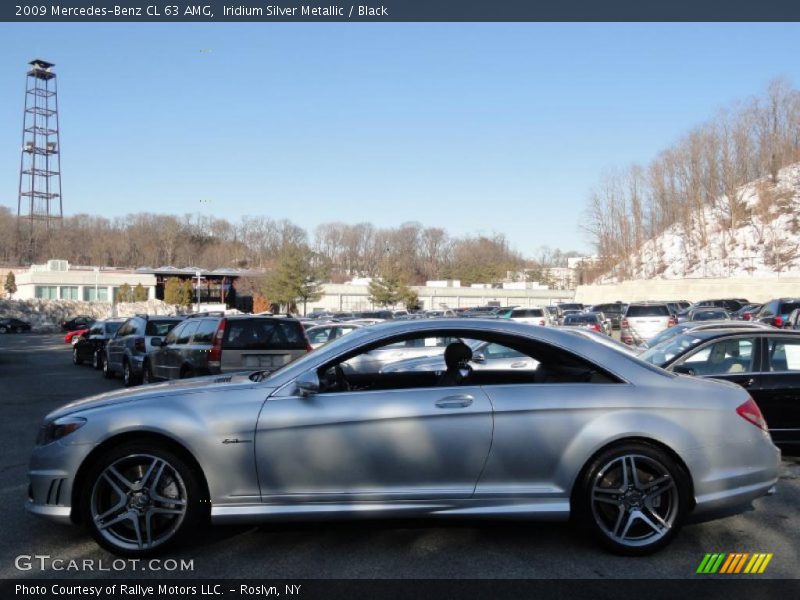 Iridium Silver Metallic / Black 2009 Mercedes-Benz CL 63 AMG