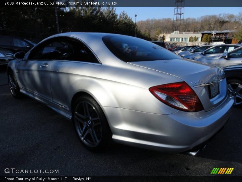 Iridium Silver Metallic / Black 2009 Mercedes-Benz CL 63 AMG