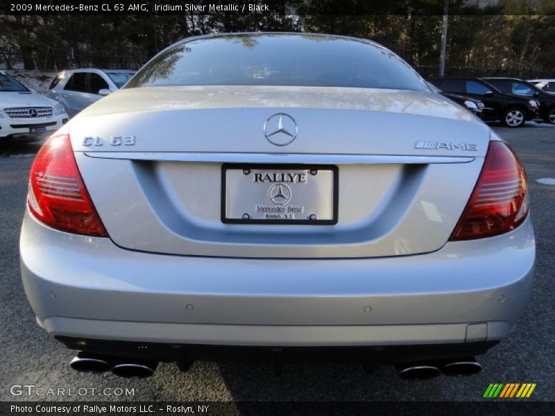 Iridium Silver Metallic / Black 2009 Mercedes-Benz CL 63 AMG