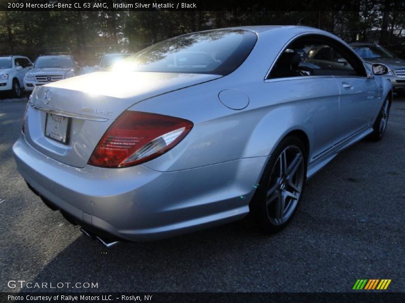 Iridium Silver Metallic / Black 2009 Mercedes-Benz CL 63 AMG