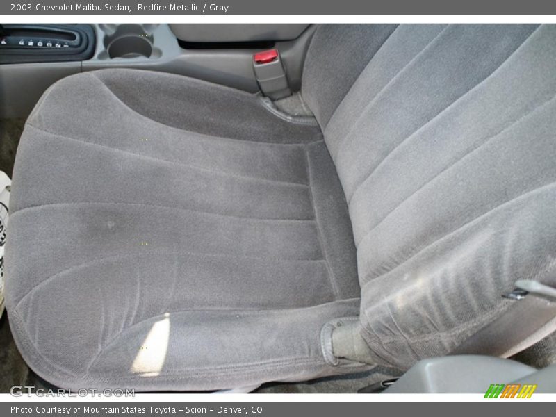 Redfire Metallic / Gray 2003 Chevrolet Malibu Sedan