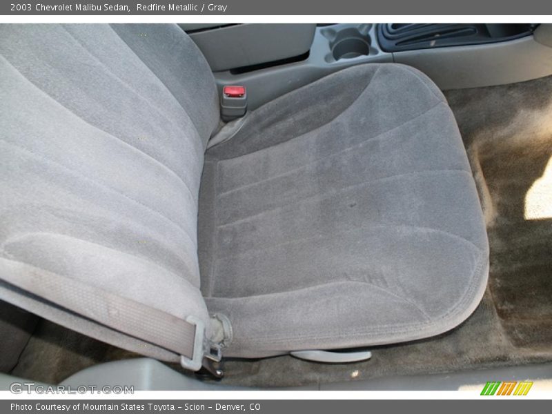 Redfire Metallic / Gray 2003 Chevrolet Malibu Sedan