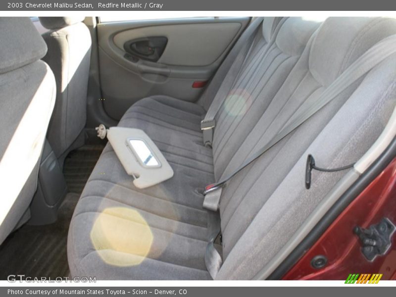 Redfire Metallic / Gray 2003 Chevrolet Malibu Sedan