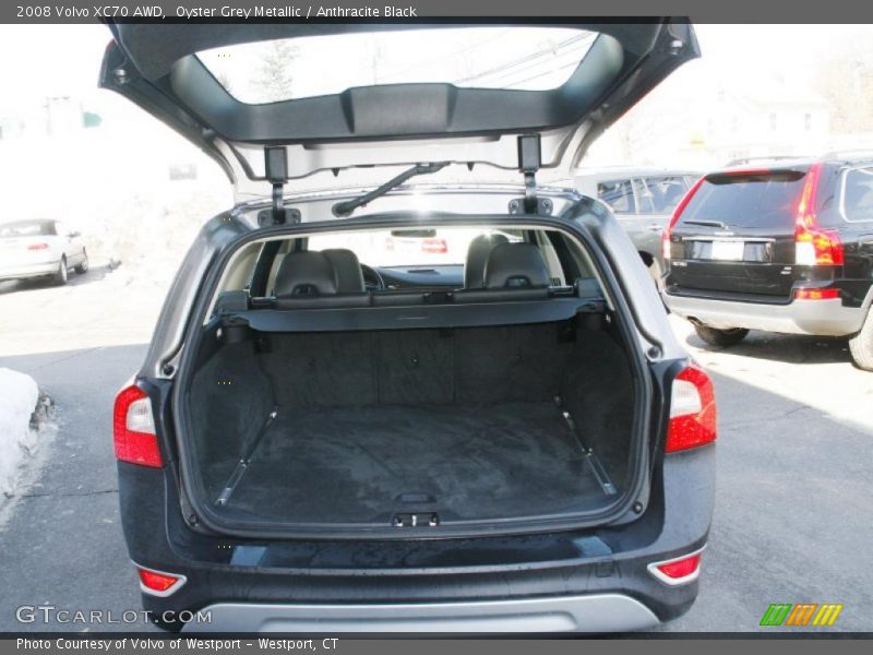 Oyster Grey Metallic / Anthracite Black 2008 Volvo XC70 AWD