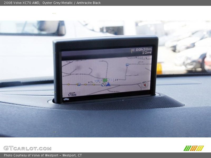 Oyster Grey Metallic / Anthracite Black 2008 Volvo XC70 AWD