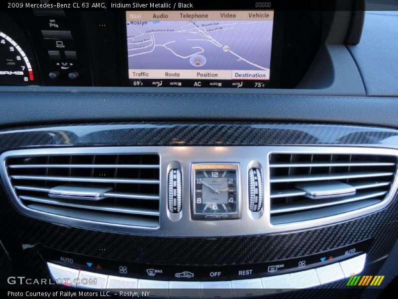 Navigation of 2009 CL 63 AMG
