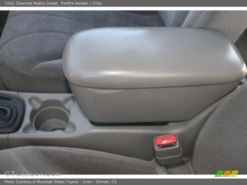 Redfire Metallic / Gray 2003 Chevrolet Malibu Sedan