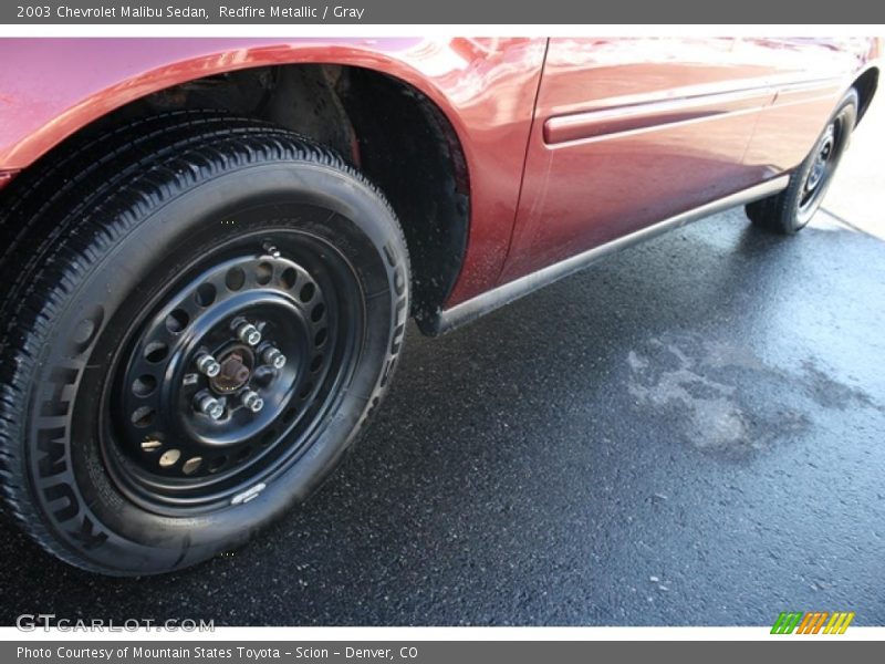 Redfire Metallic / Gray 2003 Chevrolet Malibu Sedan