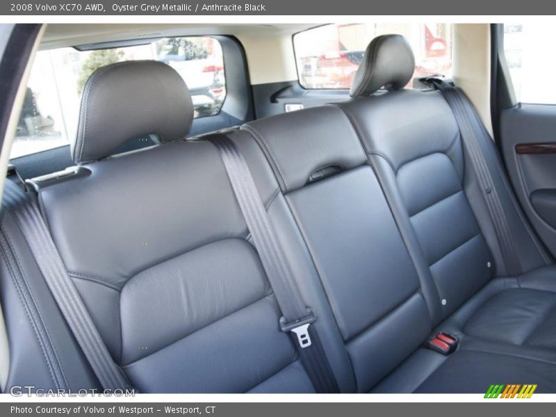 Oyster Grey Metallic / Anthracite Black 2008 Volvo XC70 AWD