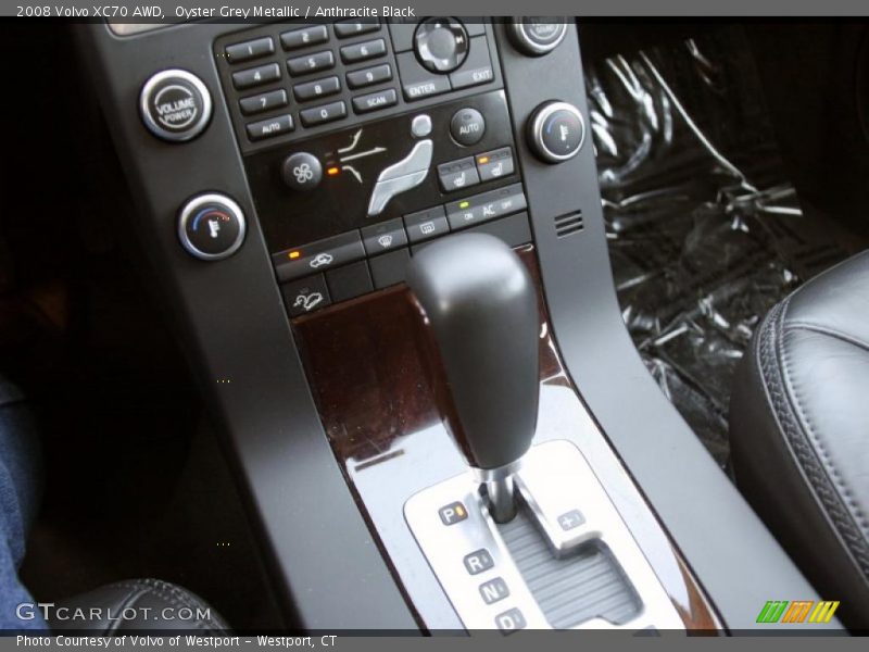 Oyster Grey Metallic / Anthracite Black 2008 Volvo XC70 AWD