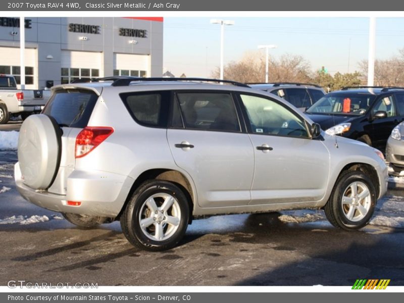 Classic Silver Metallic / Ash Gray 2007 Toyota RAV4 4WD