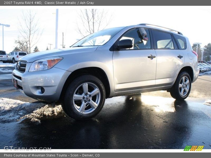 Classic Silver Metallic / Ash Gray 2007 Toyota RAV4 4WD