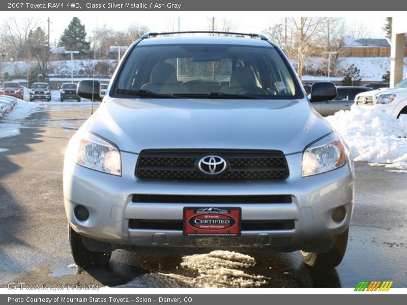 Classic Silver Metallic / Ash Gray 2007 Toyota RAV4 4WD