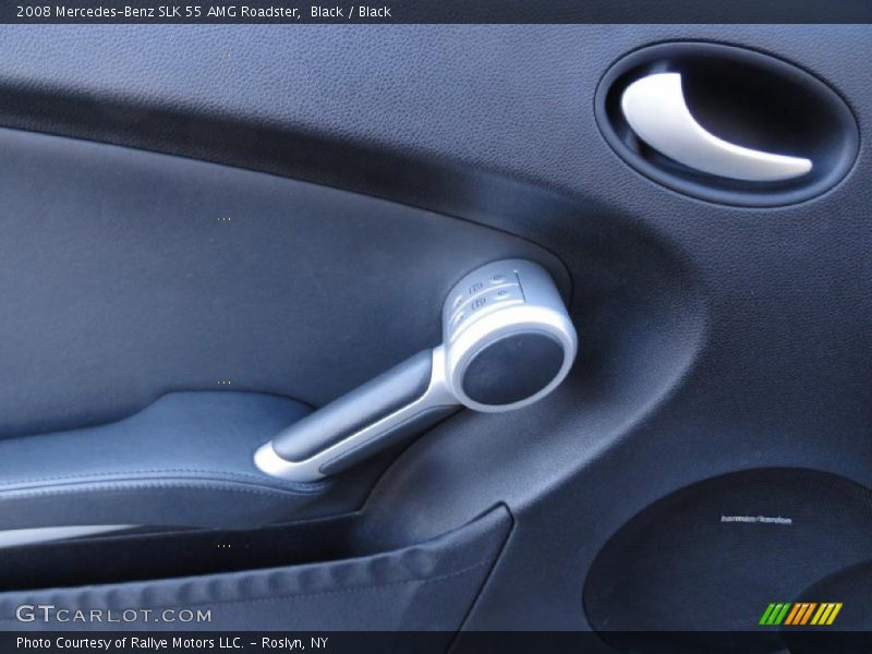 Black / Black 2008 Mercedes-Benz SLK 55 AMG Roadster