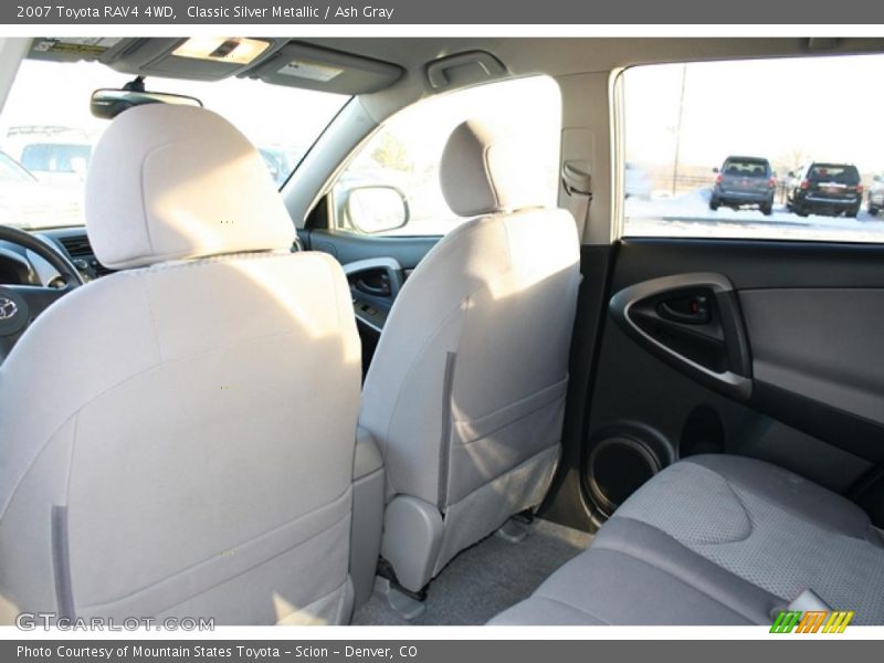 Classic Silver Metallic / Ash Gray 2007 Toyota RAV4 4WD