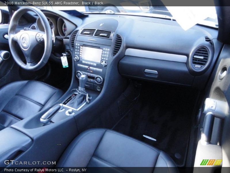  2008 SLK 55 AMG Roadster Black Interior