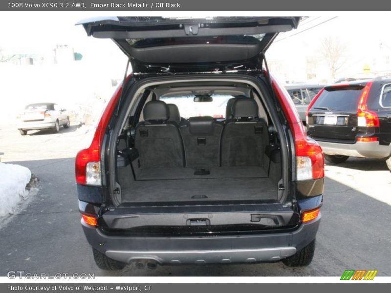 Ember Black Metallic / Off Black 2008 Volvo XC90 3.2 AWD