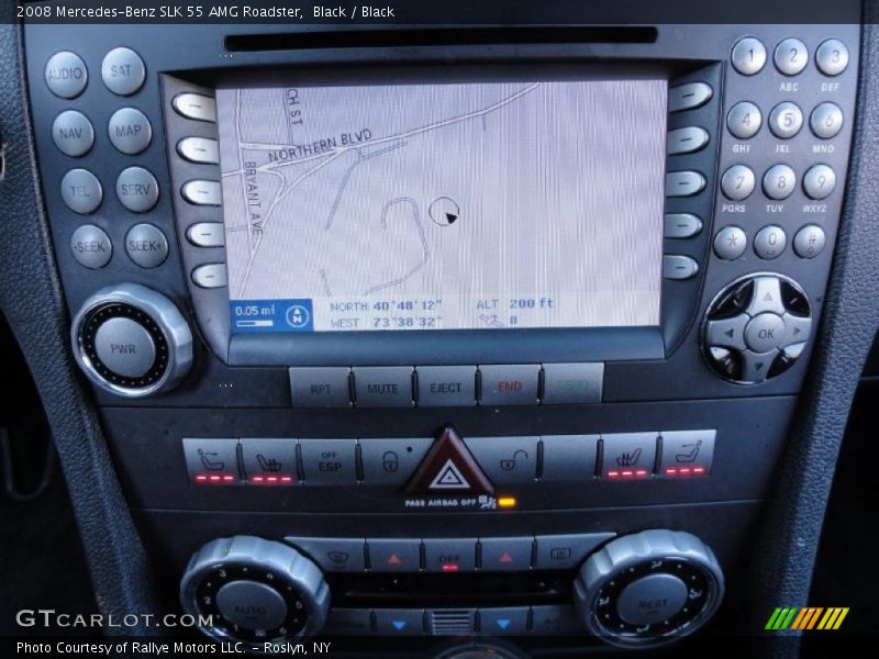 Navigation of 2008 SLK 55 AMG Roadster