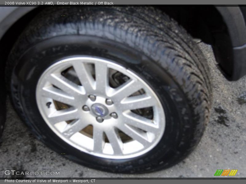 Ember Black Metallic / Off Black 2008 Volvo XC90 3.2 AWD