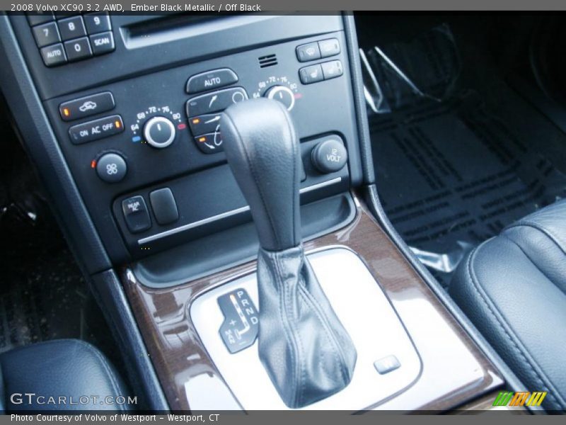 Ember Black Metallic / Off Black 2008 Volvo XC90 3.2 AWD