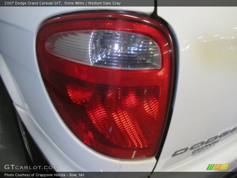 Stone White / Medium Slate Gray 2007 Dodge Grand Caravan SXT
