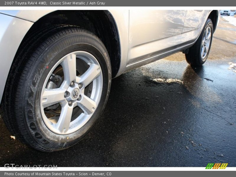 Classic Silver Metallic / Ash Gray 2007 Toyota RAV4 4WD