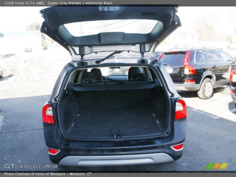 Oyster Grey Metallic / Anthracite Black 2008 Volvo XC70 AWD