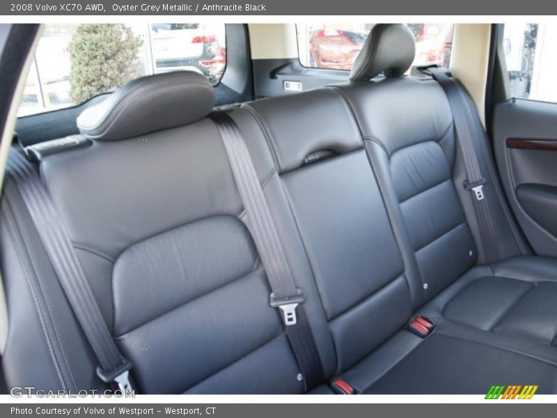 Oyster Grey Metallic / Anthracite Black 2008 Volvo XC70 AWD