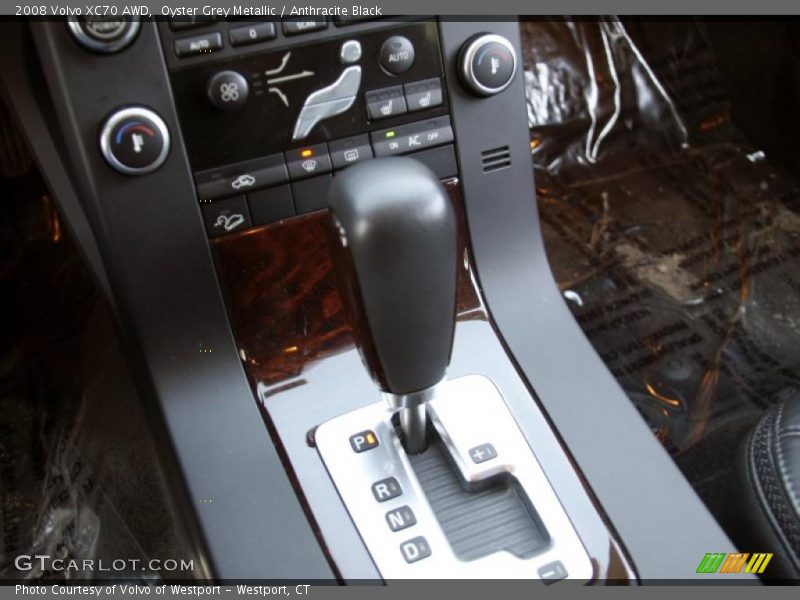 Oyster Grey Metallic / Anthracite Black 2008 Volvo XC70 AWD