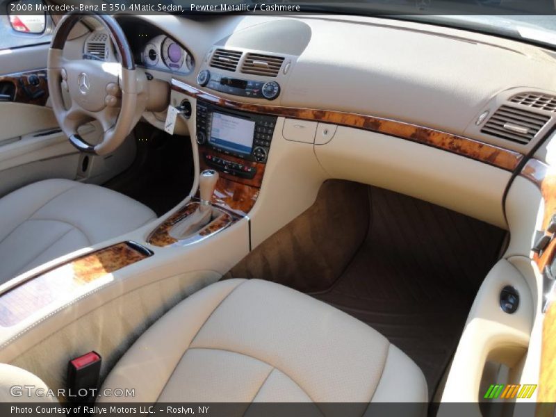 Pewter Metallic / Cashmere 2008 Mercedes-Benz E 350 4Matic Sedan
