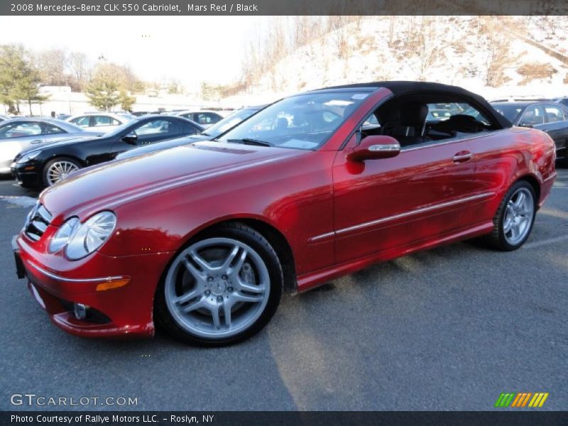  2008 CLK 550 Cabriolet Mars Red