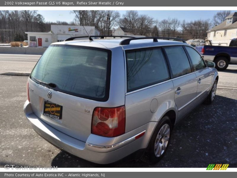 Reflex Silver Metallic / Grey 2002 Volkswagen Passat GLS V6 Wagon