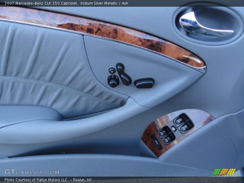 Iridium Silver Metallic / Ash 2007 Mercedes-Benz CLK 350 Cabriolet