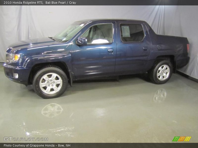 Bali Blue Pearl / Gray 2010 Honda Ridgeline RTS