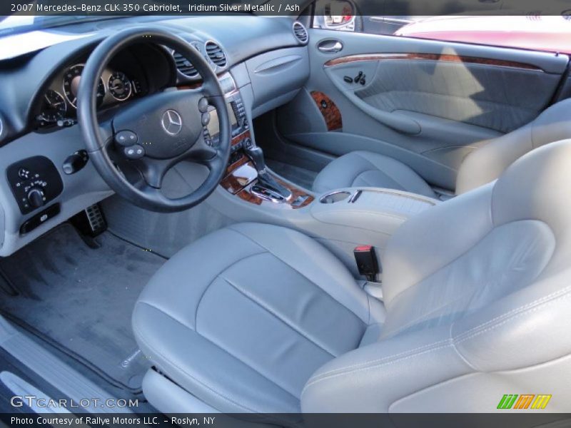 Iridium Silver Metallic / Ash 2007 Mercedes-Benz CLK 350 Cabriolet
