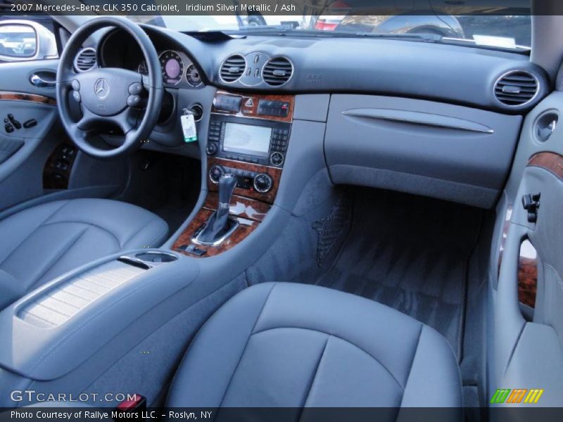 Iridium Silver Metallic / Ash 2007 Mercedes-Benz CLK 350 Cabriolet