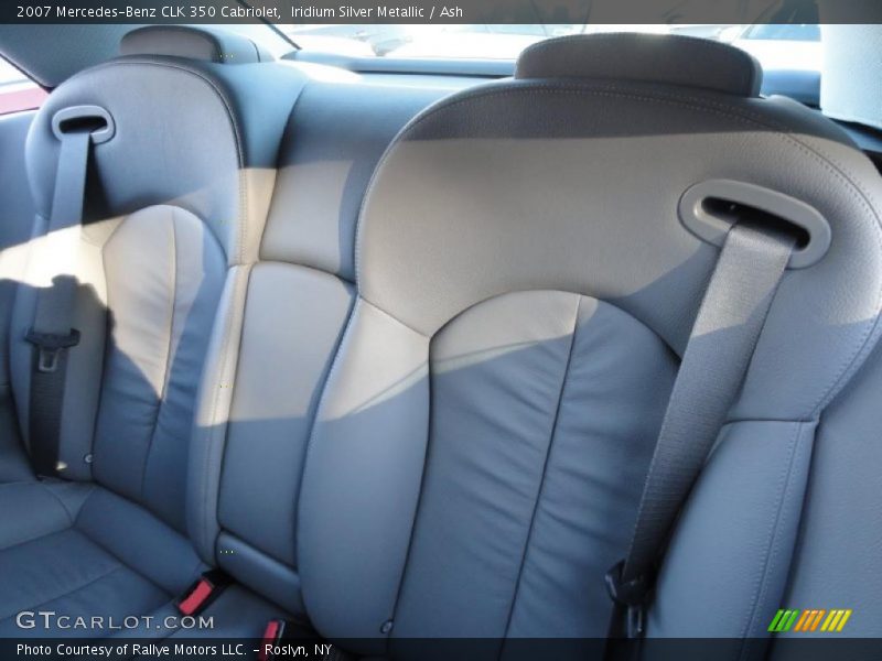 Iridium Silver Metallic / Ash 2007 Mercedes-Benz CLK 350 Cabriolet