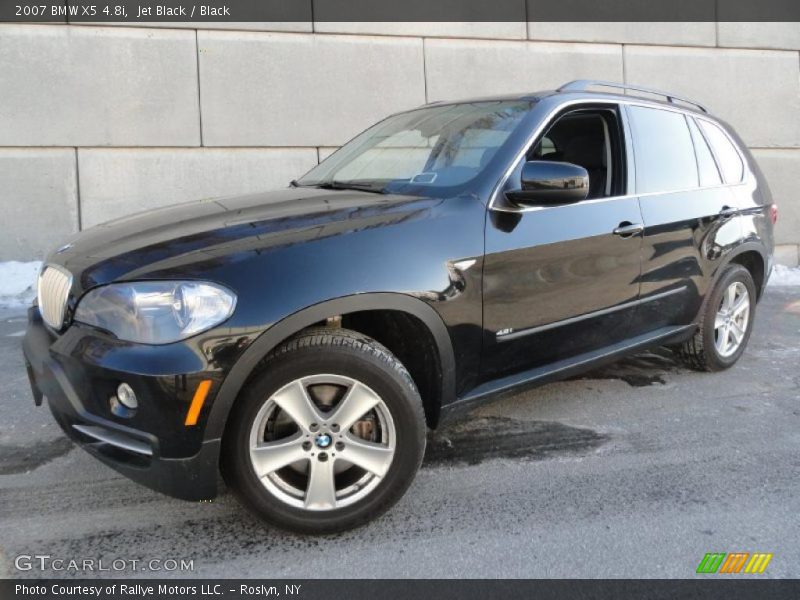 Jet Black / Black 2007 BMW X5 4.8i