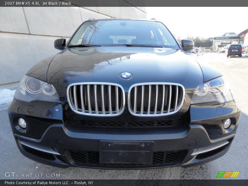 Jet Black / Black 2007 BMW X5 4.8i