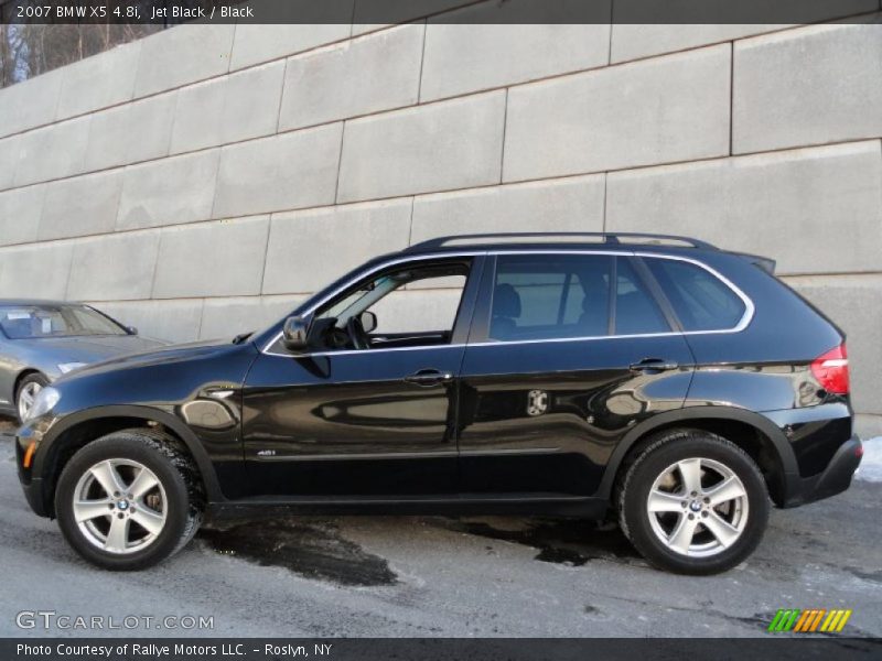 Jet Black / Black 2007 BMW X5 4.8i