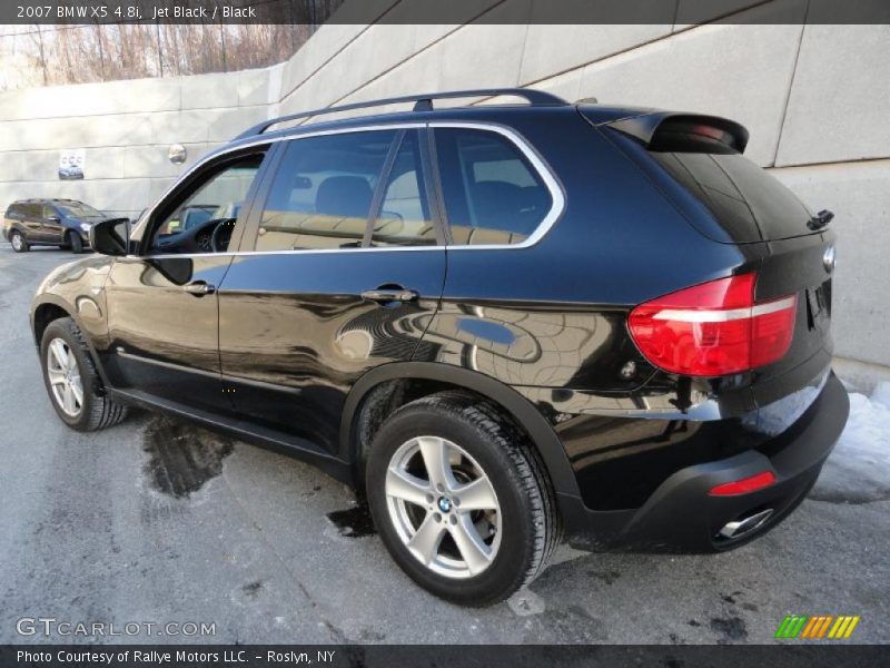 Jet Black / Black 2007 BMW X5 4.8i